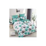 Cumpara ieftin Lenjerie de Pat cu Elastic, Bumbac Finet 6 Piese - JOJ56