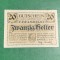Bancnota Notgeld 20 heller 30 septembrie 1920