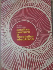ANALIZA UNITARA A MASINILOR ELECTRICE-I. BOLDEA, GH. ATANASIU-213296 foto
