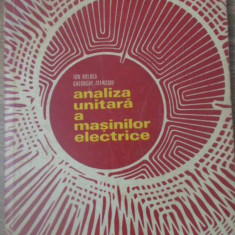 ANALIZA UNITARA A MASINILOR ELECTRICE-I. BOLDEA, GH. ATANASIU