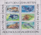 Lot de timbre cu balene