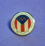 Insigna olimpică oficială - Comitetul Olimpic din PUERTO RICO (COPUR)