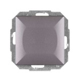 Intrerupator cap scara simplu Abex Perla WP-5P AN, incastrat, antracit