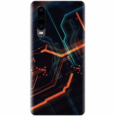 Husa silicon pentru Huawei P30, Circuits foto