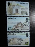 GIBRALTAR 1983 SERIE FORTARETE MNH, Nestampilat