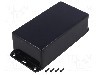Carcasa ABS, 80mmx150mmx50mm, IP54, HAMMOND - 1591DSFLBK
