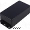 Carcasa ABS, 80mmx150mmx50mm, IP54, HAMMOND - 1591DSFLBK