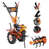 Motocultor 8.5CP, motor 4 timpi, 2 viteze inainte si masarier, front lucru 830mm, DeToolz, DZ-M126-S001-G02