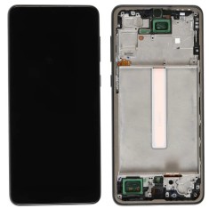 Display Samsung Galaxy A33 5G Compatibil OLED cu Rama Negru