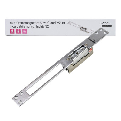 Resigilat : Yala electromagnetica SilverCloud YS810 incastrabila, Fail Secure NC foto