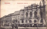 CP594N Debreczen Kereskedelmi akad&eacute;mia, carte poștală, circulată Gherla