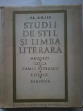 Al. Bojin-Studii de stil si limba literara.Arghezi,Goga,Petrescu, Cosbuc,Vlahuta