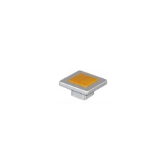 Buton pentru mobila patrat, din plastic, 1104-01, stejar