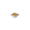 Buton pentru mobila patrat, din plastic, 1104-01, stejar