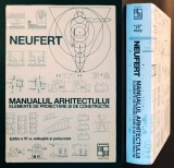 MANUALUL ARHITECTULUI &ndash; NEUFERT &ndash; Editia 37 Elemente de Proiectare si Constructii. LIMBA ROM&Acirc;NA  666 pg 6900 fig Arhitectura Norme STAS uri Dimensiuni