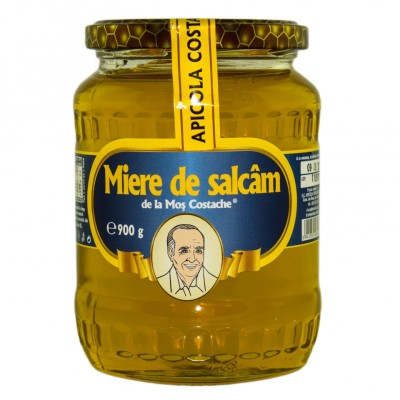 Miere salcam mos costache 900g apicola costache foto