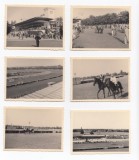 Lot 6 fotografii Romania - Bucuresti - Hipodromul Baneasa cu plicul de atelier