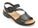 Cumpara ieftin Sandale RIEKER negre, 64561, din piele naturala