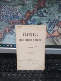 Statutul Cercului Comercial si industrial Iasi 1912