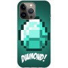 Husa compatibila cu Apple iPhone 11 Pro Max Diamond , Silicon, TPU, Viceversa, Transparent, Carcasa