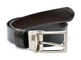 Curea LE COLONEL neagra, ORVIN, din piele naturala
