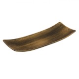 Suport Potpourri Lemn, Model Brushed, Culoare Auriu, Dimensiuni 38.5x16x4cm, Oem