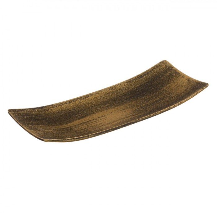 Suport Potpourri Lemn, Model Brushed, Culoare Auriu, Dimensiuni 38.5x16x4cm
