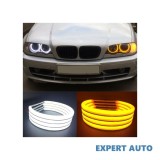 Angel eyes cotton bmw e90 fara lupa. lumina: alba drl + semnalizare galbena cod: h-cot-wy08 Alta marca Alt model #7