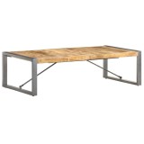 Cumpara ieftin Masuta de cafea, 140 x 70 x 40 cm, lemn de mango nefinisat