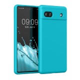 Husa Kwmobile pentru Google Pixel 6a, Albastru deschis, Silicon, KWM000015FZ046C, Carcasa
