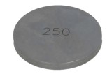 Cumpara ieftin Placi de supape 25mm x2,5mm, (5buc) pentru HONDA CB, CBX; TRIUMPH ADVENTURER, AMERICA, BONNEVILLE, DAYTONA, LEGEND, ROCKET, SCRAMBLER, SPEED TRIPLE, S