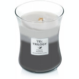 Cumpara ieftin Lumanare parfumata - Trilogy Warm Woods, Medium Jar | WoodWick