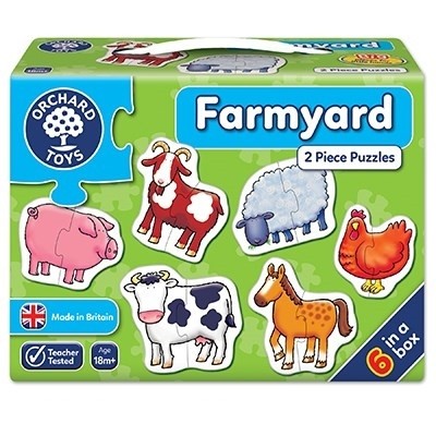 Set 6 puzzle Ferma (2 piese)
