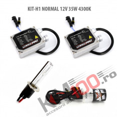 Set xenon H1 NORMAL 12V 35W 4300K foto