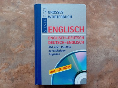 Dicționar - Grosses Worterbuch Englisch - ENGLISCH-DEUTSCH DEUTSCH-ENGLISCH, 2005 + CD foto