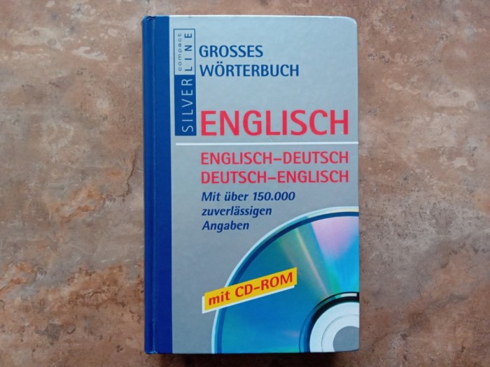 Dicționar - Grosses Worterbuch Englisch - ENGLISCH-DEUTSCH DEUTSCH-ENGLISCH, 2005 + CD