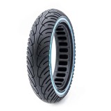 Cauciuc plin 8.5x2-6.1/B34, pentru trotineta electrică, negru cu linie albastră | Motorevolution