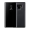 Husa Samsung Galaxy Note 9 - Flip Mirror tip Carte, Capac translucid, Neagra