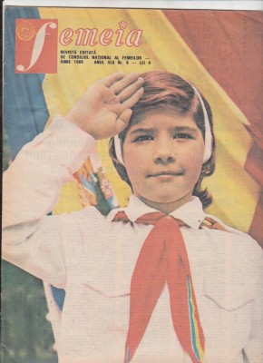 bnk rev Femeia - iunie 1989 - anul XLII nr 6 foto