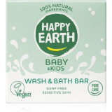 Happy Earth 100% Natural Wash &amp; Bath Bar for Baby &amp; Kids săpun solid pentru copii 50 g