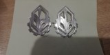 S 27 - semne de arma metalice - chimie militara model nou - argintii