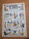 La smaine de suzette( saptamana lui suzette )-30 octombrie 1924-limba franceza