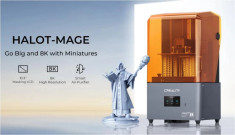 Imprimanta 3D Creality Halot-MAGE cu rasina, Tehnologie SLA, Stereolitografie, sursa 100W, dimensiuni printare: 228*128*230mm, Dimensiuni imprimanta: foto