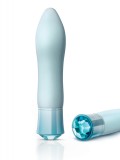 Vibrator Ardor Aquamarine, 10 Moduri Vibratii, Silicon, USB, IPX7, Albastru, 13.9 cm