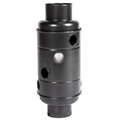 Burlan recuperator caldura, rotund, 120 mm, Gri mat FarmGarden AgroTrade foto