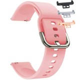Cumpara ieftin Curea silicon, compatibila Huawei Watch Fit 1, cu adaptor dedicat, Coral Pink
