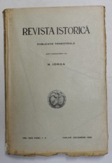 REVISTA ISTORICA - PUBLICATIE TRIMESTRIALA , VOLUMUL XXII , FASCICULA 1 - 12 , COLIGAT DE PATRU REVISTE APARUTE IN IANUARIE - DECEMBRIE , 1936 foto