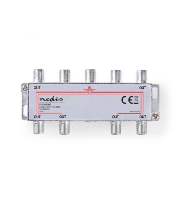 Spitter distribuitor semnal TV Nedis 8 cai 5-1000Mhz 11dB Max foto