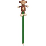 Creion cu figurina lemn Maimutica Fiesta Crafts FCP-5071