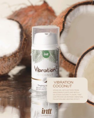 Gel stimulant VIBRATION COCONUT VEGAN AIRLESS BOTTLE 15ML + BOX foto